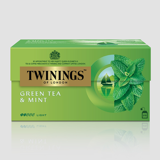 Twinings Green Tea Mint 2.0 gm (1 x 25) – KLG Foodservice